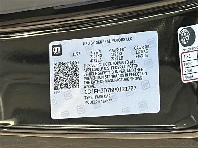 2023 Chevrolet Camaro 2SS