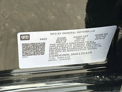 2022 Cadillac CT4-V V-Series