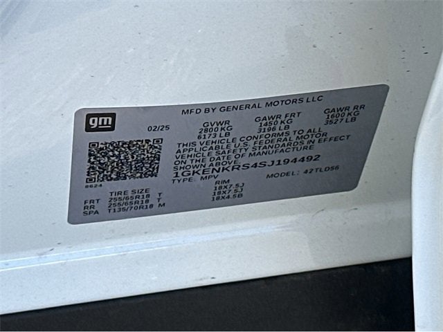 2025 GMC Acadia Elevation