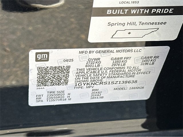 2025 Cadillac XT5 Premium Luxury