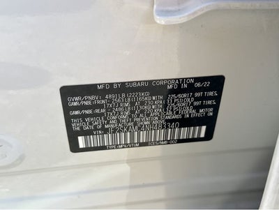 2022 Subaru Forester Wilderness