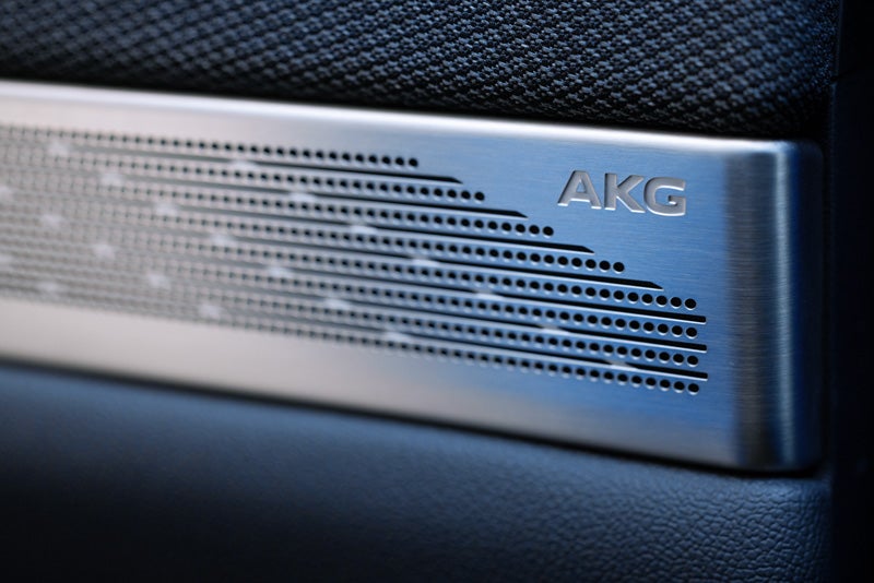 Close-up View of the AKG Studio Audio Speaker | Marvin K. Brown Cadillac in San Diego CA